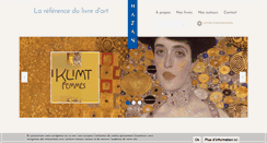 Desktop Screenshot of editions-hazan.fr